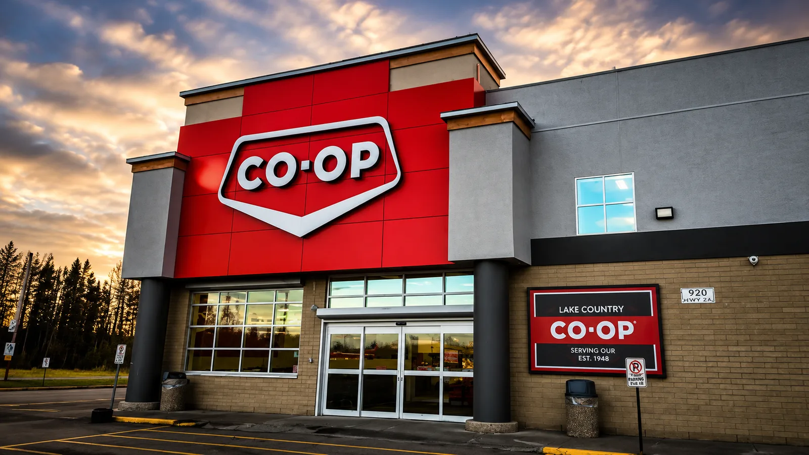 Co-op Exterior Signage