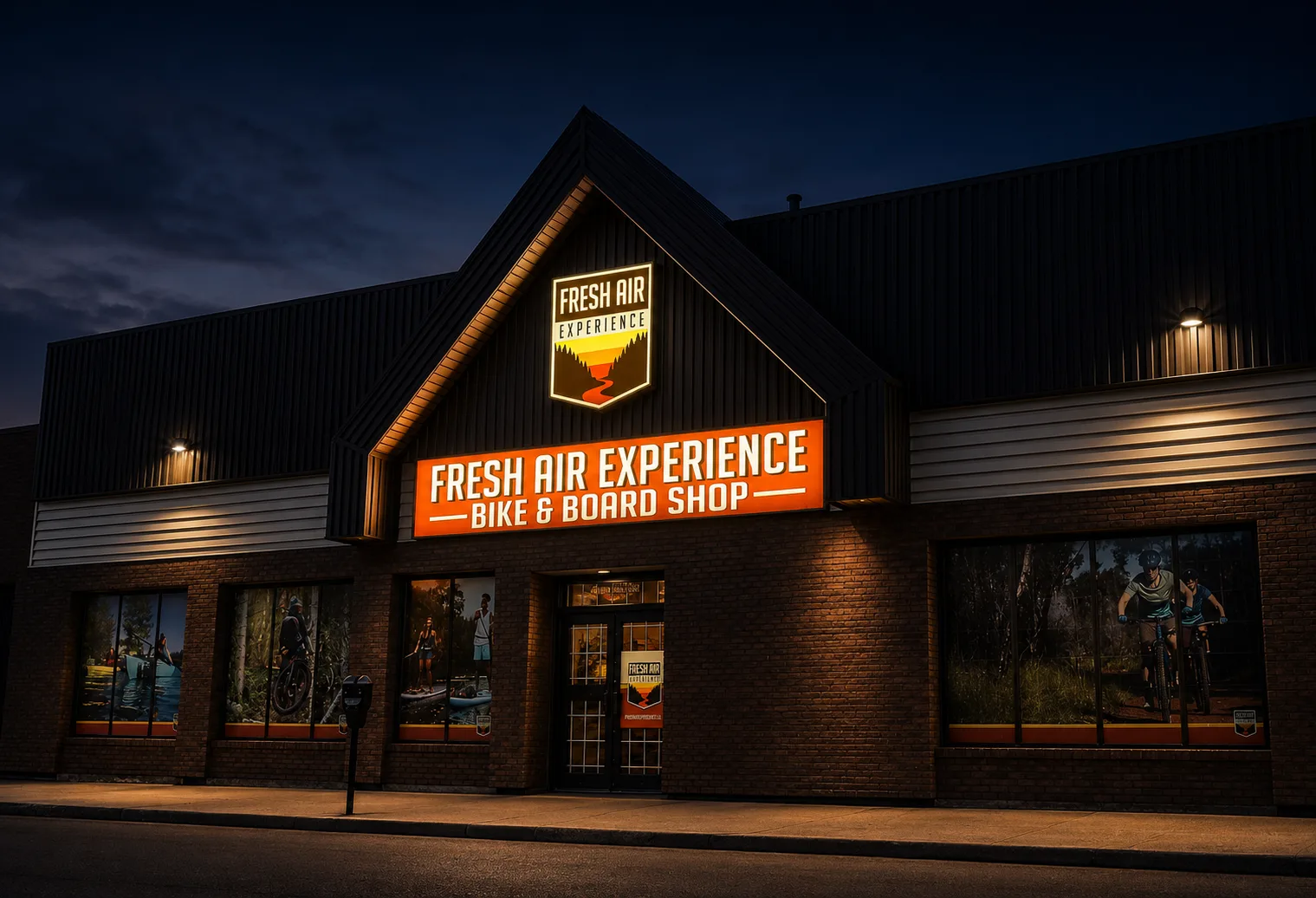 Fresh Air Experience Exterior Signage