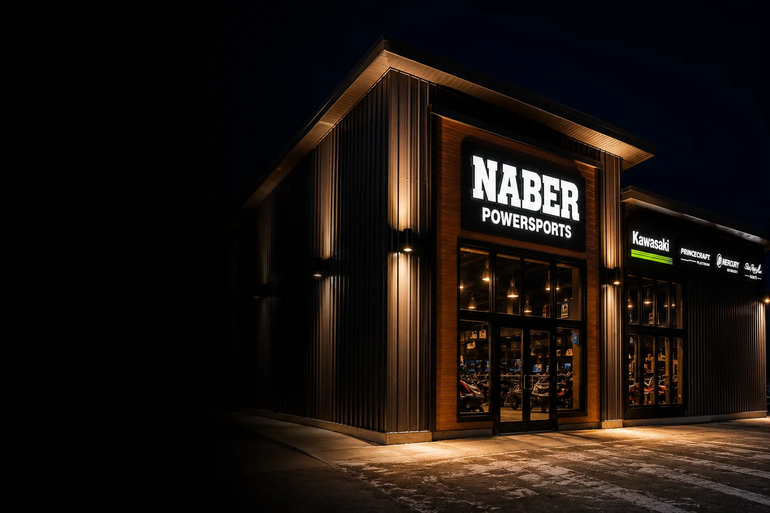 Naber Powersports Exterior Signage