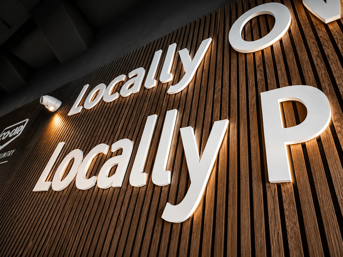 Co-op Locally Owned Wall Graphic