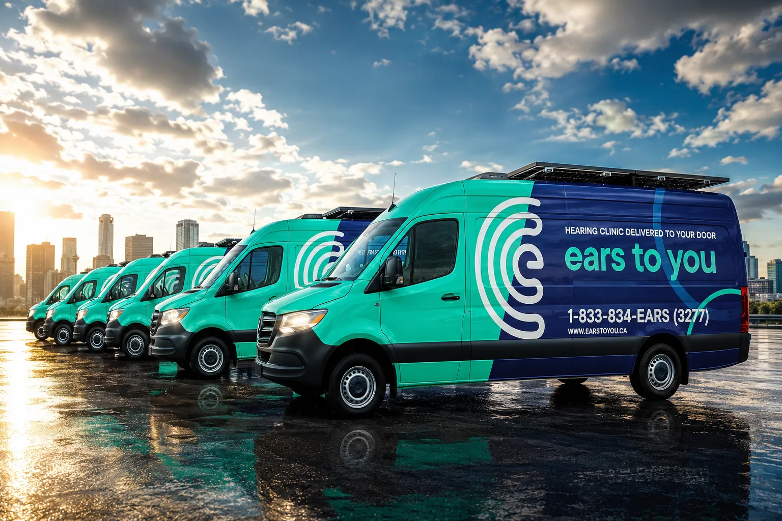Professional vehicle wrap installation on commercial truck in Saskatchewan