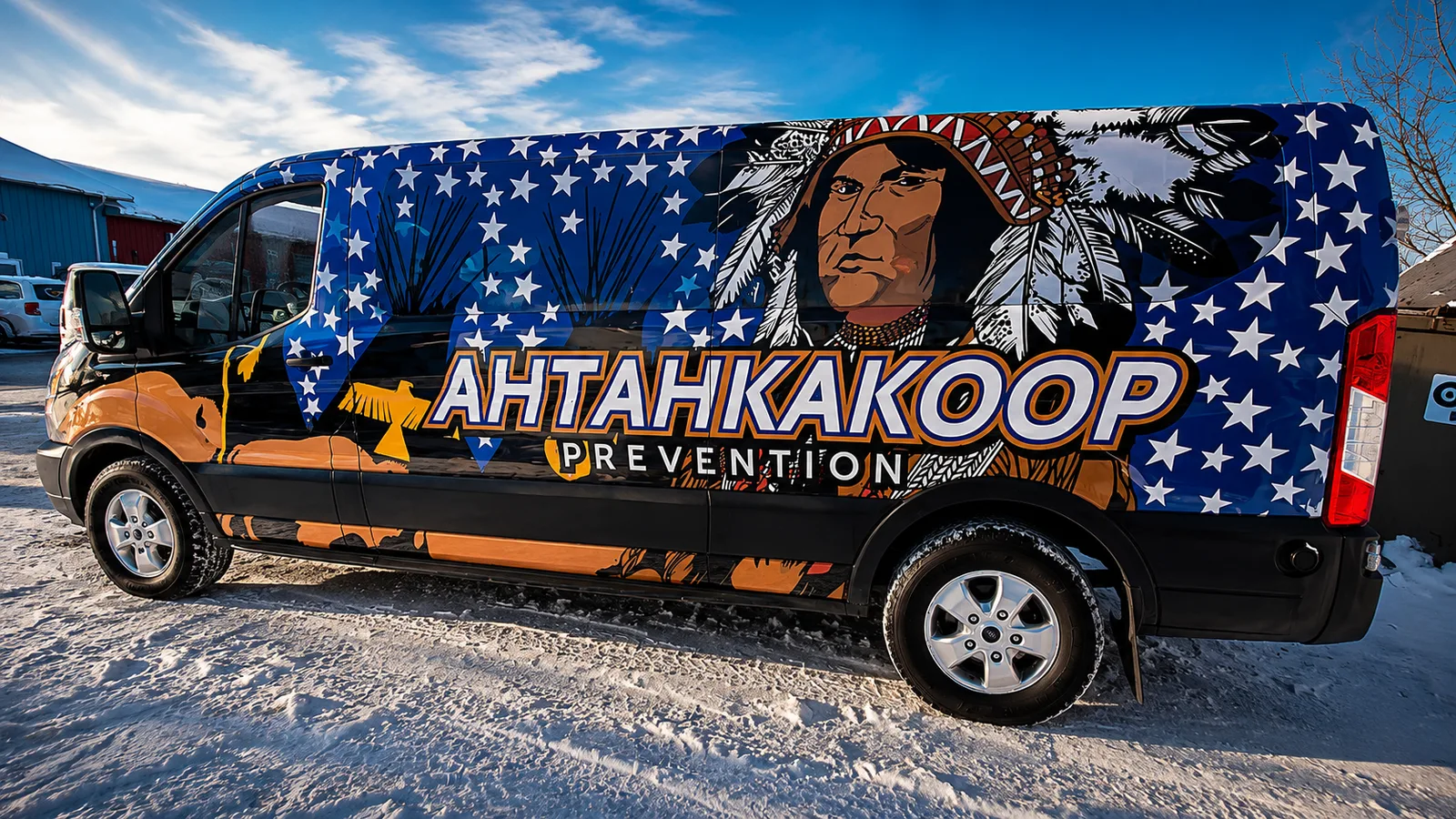 Ahtahkakoop Full Vehicle Wrap