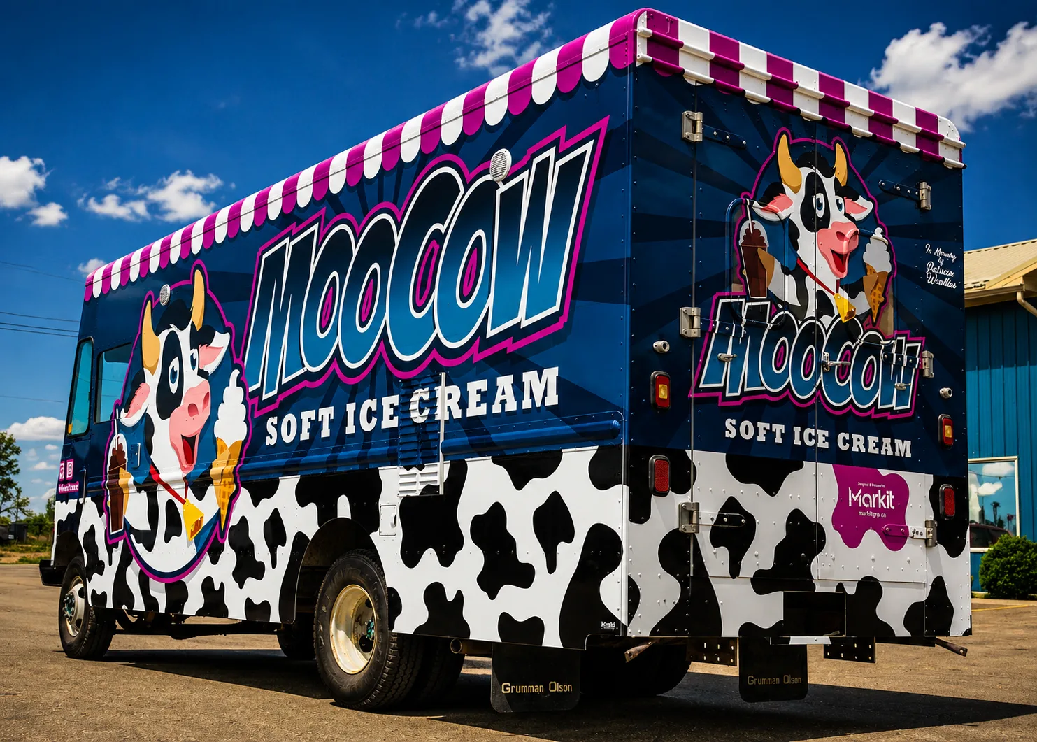 MOO Cow Full Vehicle Wrap